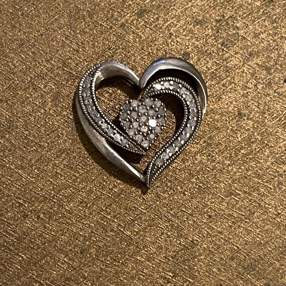1/10 CT Pendant Sterling Silver